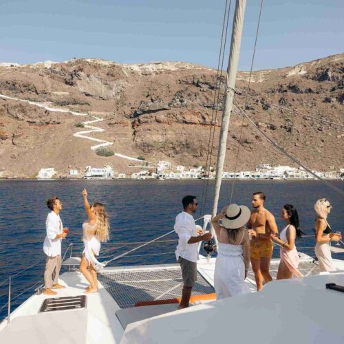 Private catamaran tour