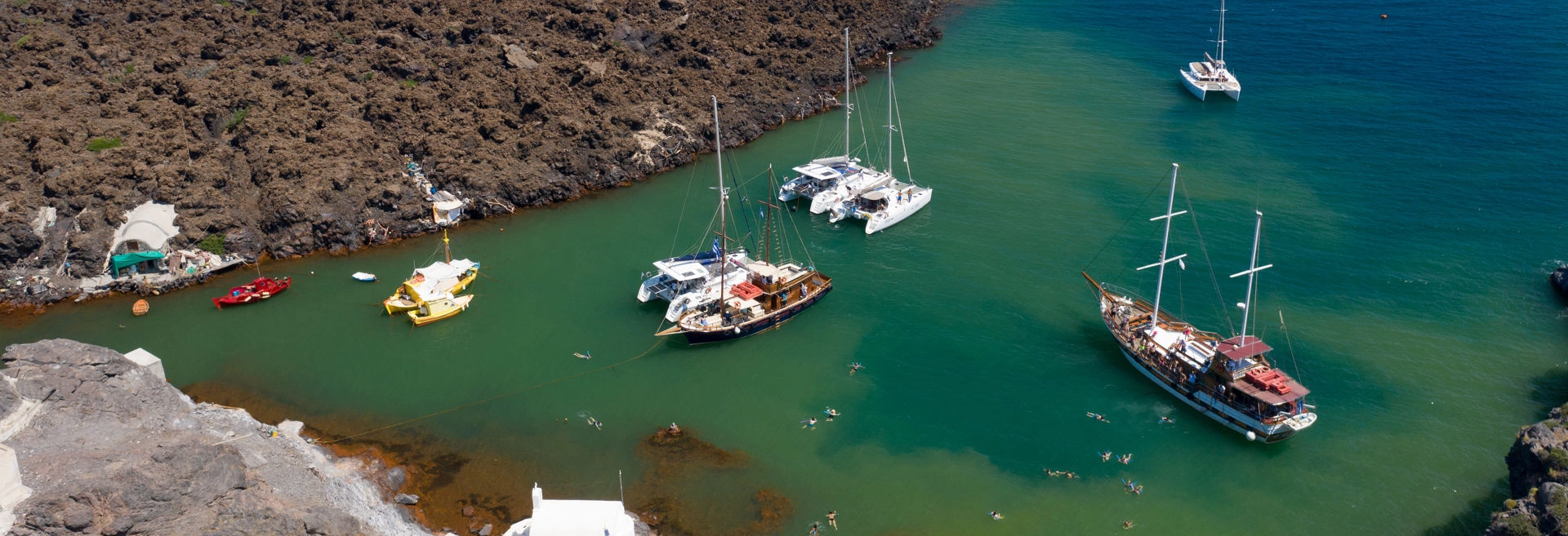 Santorini Boat Tours hosted by INV Holidays The best boat tours of Santorini