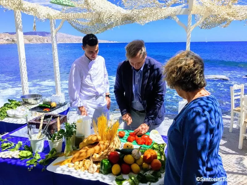 Santorini cooking class